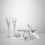 Love & Romance 7floz Toasting Flute