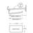 4" Metal Wire Scan Hook: 0.187" Diameter, 50-Pack