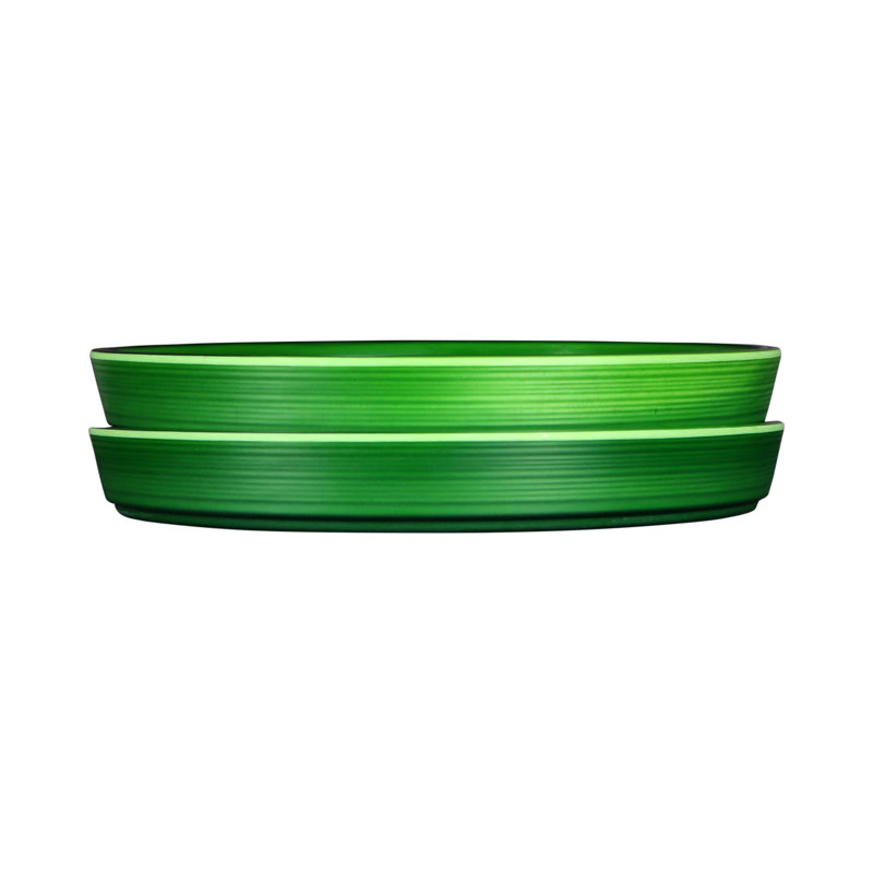 7 , Set of 6, Green