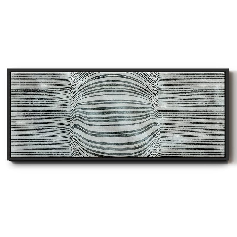 Forme voluptueuse - Toile encadrée, H 8 po x l 20 po