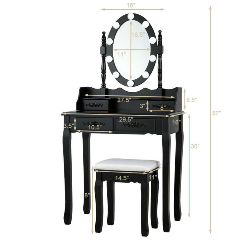 Coiffeuse Kamor