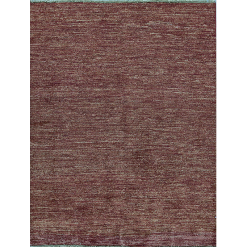 Hand-Knotted High-Quality Red Area Rug