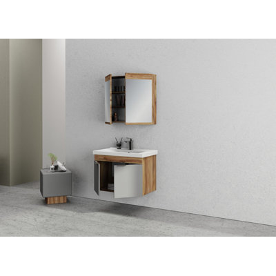 Bathroom Furniture Set (2 Pieces)