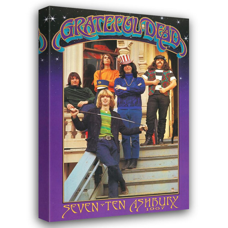 Grateful Dead - 7-10 Ashbury, H 24 po x l 16 po