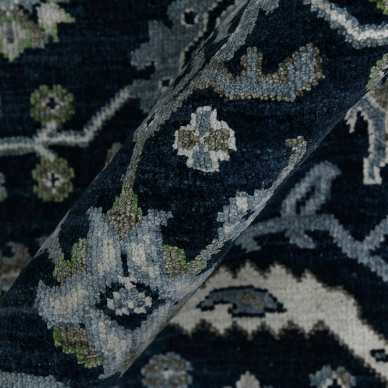 Bristol Wool Geometric Area Rug, Rectangle 8' x 10'