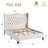 Upholstered Wingback Bed-887482953-887482956