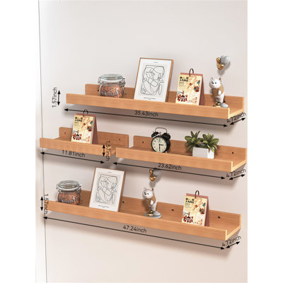 Wood Floating Shelf