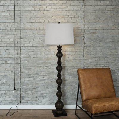 Polyresin 65" Floor Lamp