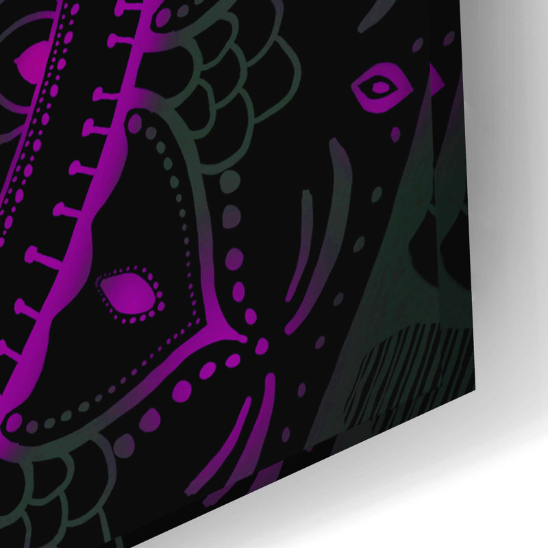 Zen Mandala 3 Luxe Metal Wall Art in 24" x 16"