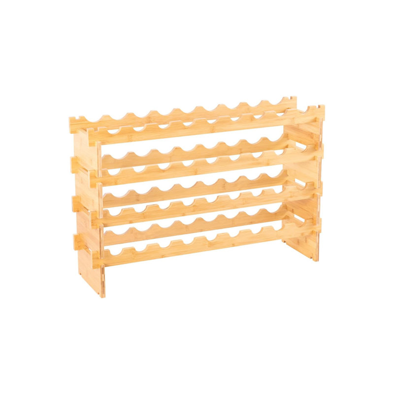 Wine Bottle Rack Brown