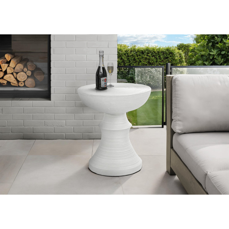 Table d'appoint, Blanc