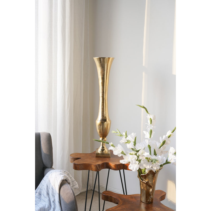 Table d'appoint en teck brun 23,5 po x 19,5 po x 23,5 po