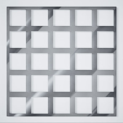 Panneaux muraux décoratifs en acrylique Manchester, l 15 3/8 po x H 15 3/8 po x T 1/8 po Manchester