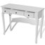 Fairford Dressing Console Table with Three Drawers White