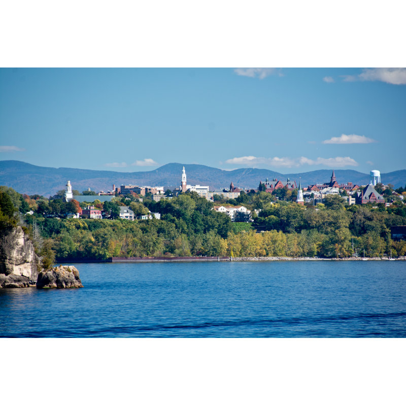 Burlington Skyline - Wrapped Canvas Print, 30cm H x 46cm W
