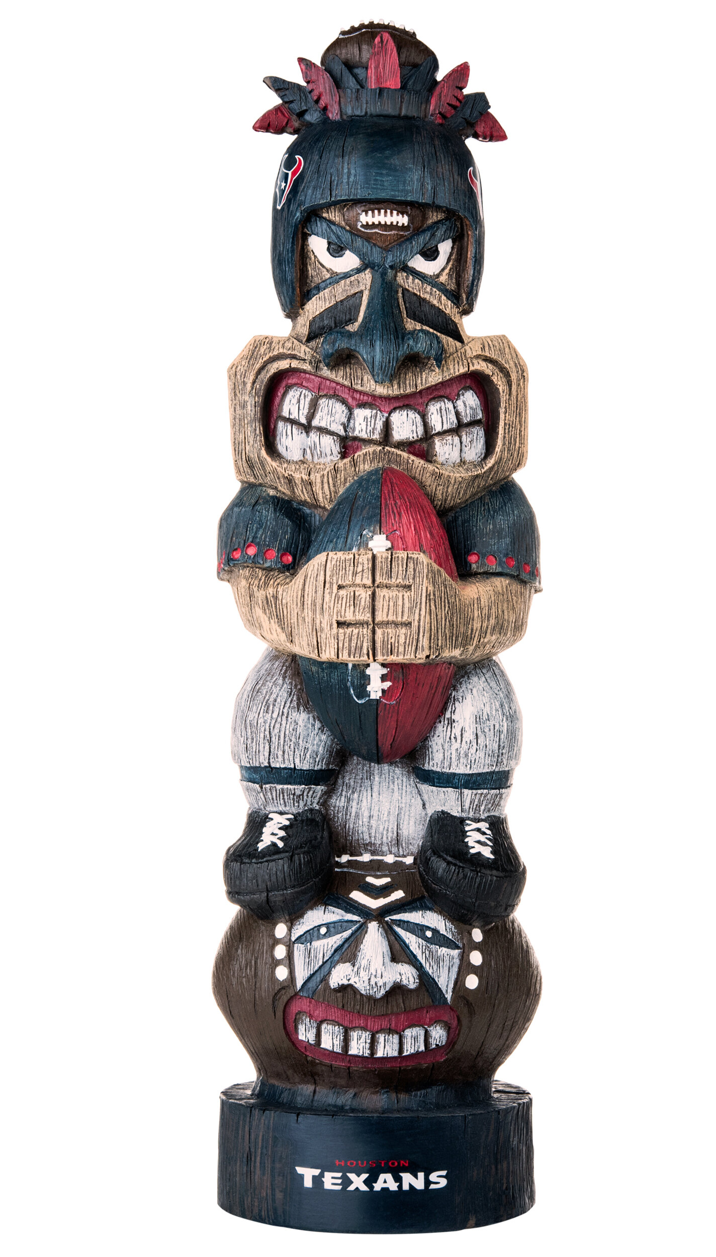 Oakland Raiders --- Tiki Totem Pole – Interstate Sports Gifts