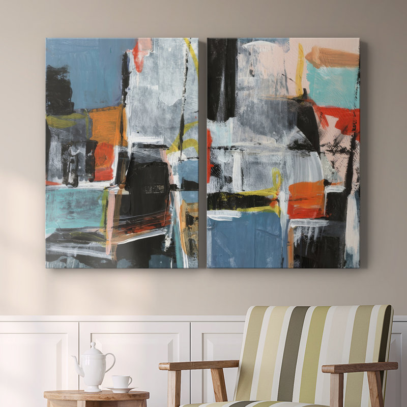 Impression sur toile «I» de qualité supérieure - Prêt à accrocher, H 60 po x l 80 po