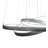 Dimmable LED Wagon Wheel Chandelier