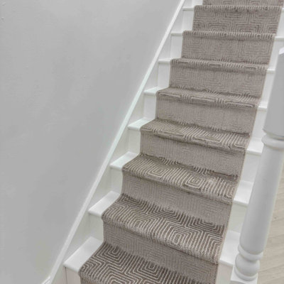 Stair Runner Geometric Area Rug