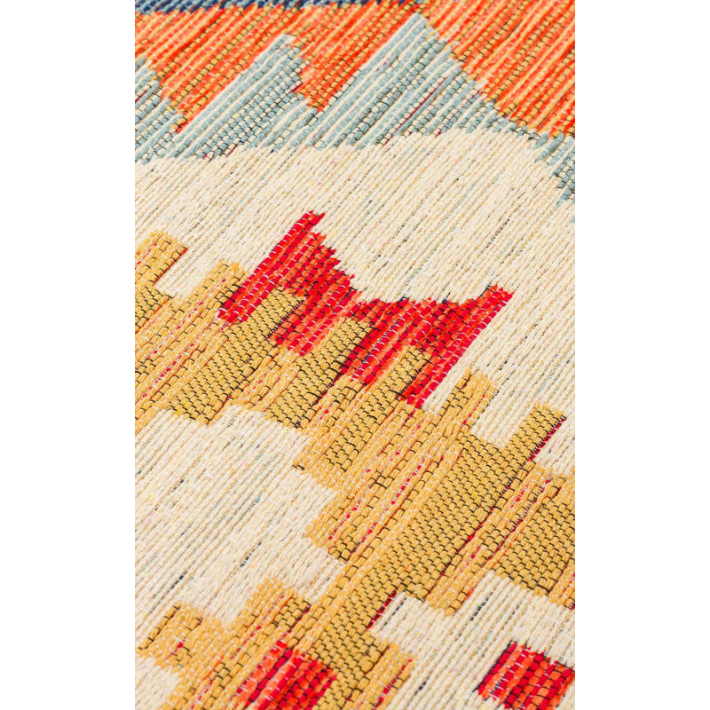 Premium Flatweave Carpet, 2.6 x 9.8 Feet, 100% Cotton, 1.0 lbs/sq ft | No Pile Design, Machine Washable at 86°F | Easy to Clean with Vacuum & Spot Remover, Perfect for Living Room & Entryway Decor