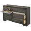 Commode standard 9 tiroirs avec miroir Blanding