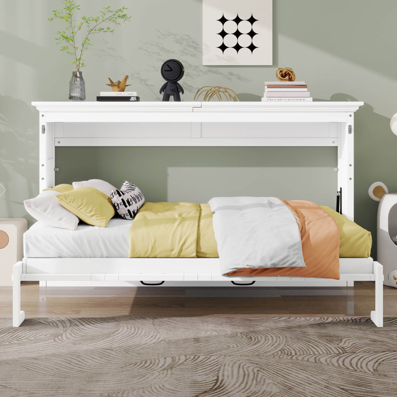 Lit pliant mural peu encombrant, Lit simple, White
