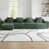 Velours vert