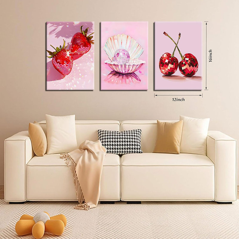 3 Piece Wrapped Canvas Print