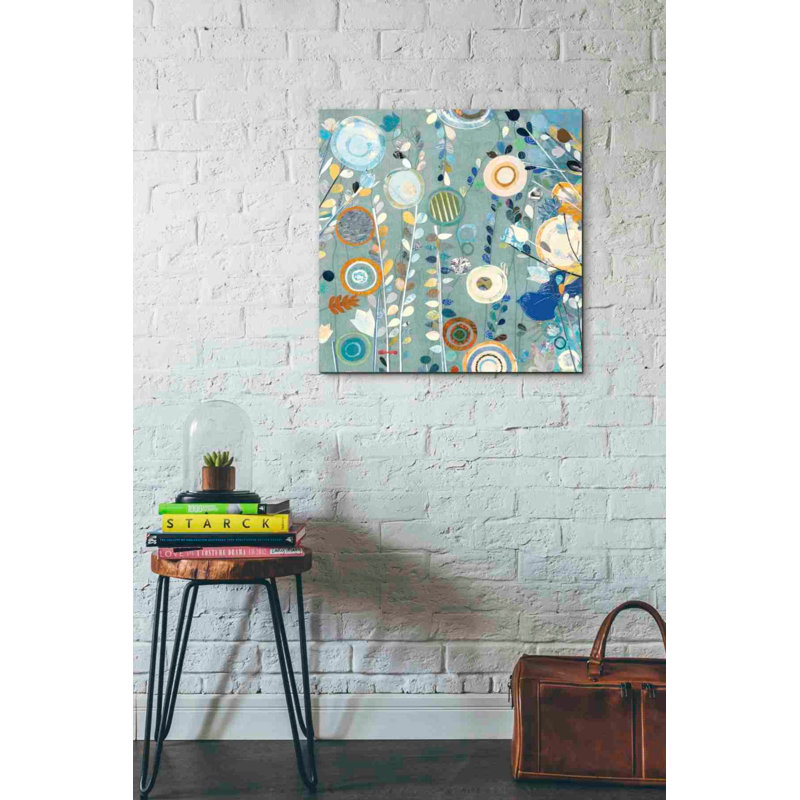 «Ocean Garden II» par Candra Boggs - reproduction d'art sur toile tendue, H 26 po x l 26 po x P 1,25 po