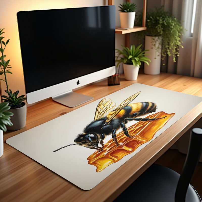 Polyester Desk Pad, 23.6x13.8