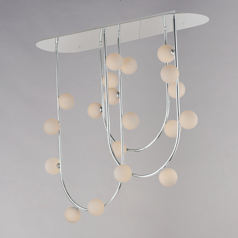 Contour 19 - Light Pendant, Polished Chrome