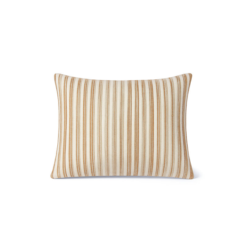 Outdoor Living Throw Pillow, Polyester, Rectangle 14"H x 20"W, Green
