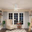 Ventilateur de plafond 52 po avec lumières et télécommande Hunter Energy ENERGY STAR® Hunter de Hunter-102498234-102498236