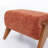Betty Solid Wood Chenille Upholstered Ottoman-1789589828