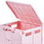 Caisse pliable avec roues d'escalade pliable 65L