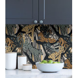 Cat Nap 18' L x 20.5" W Peel and Stick Wallpaper Roll