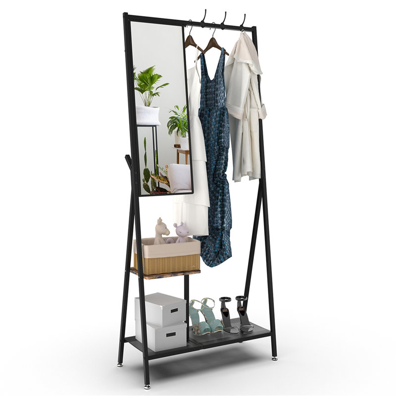Portemanteau avec miroir