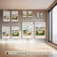 Ensemble de 2 impressions sur toile Old Faithful Geyser & Grand Prismatic Spring-1775644780-1775644786