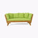 Condition photo showing Good Condition for upholstered daybed