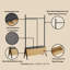 Armoire suspendue moderne avec rangement Paloma