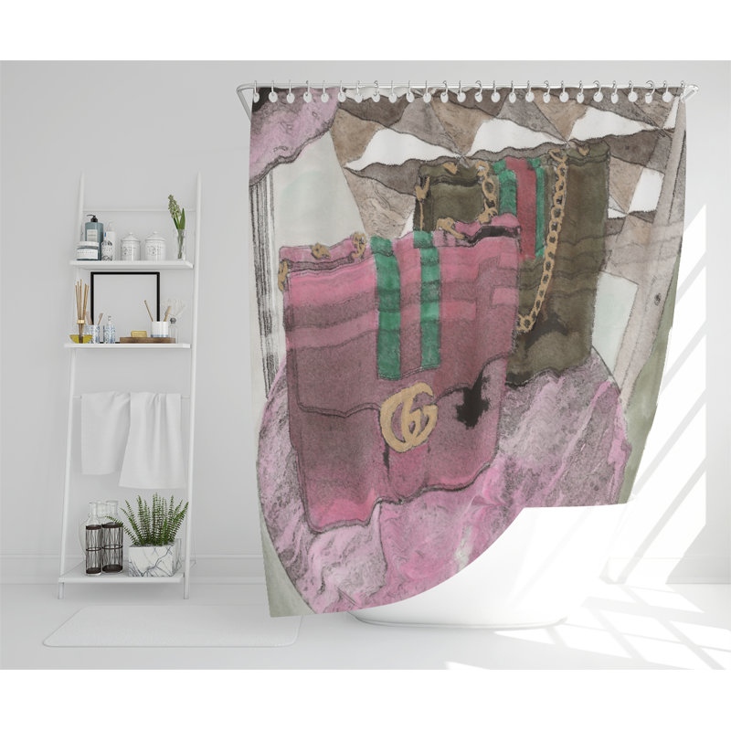 Putney Polyester Shower Curtain Set