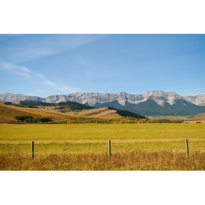 Prairie and Farmland - Photographie sur toile tendue
