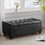 Faux Leather Upholstered Storage Bench-531835489