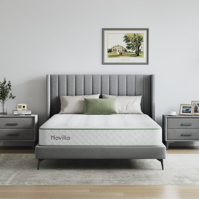 Novilla 23cm Memory Foam  Pocket Sprung Mattress