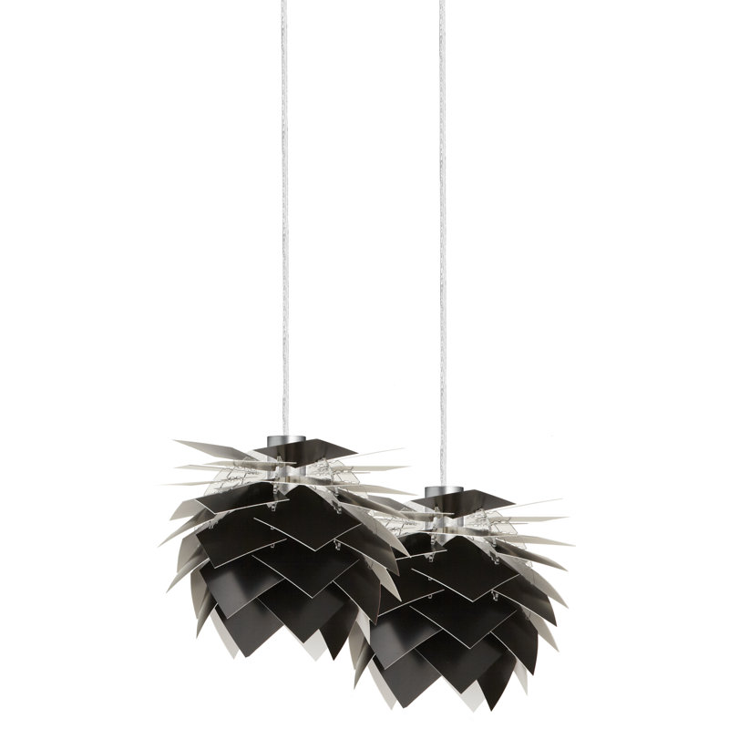 Pineapple 1 - Light Unique/Statement Pendant, Black