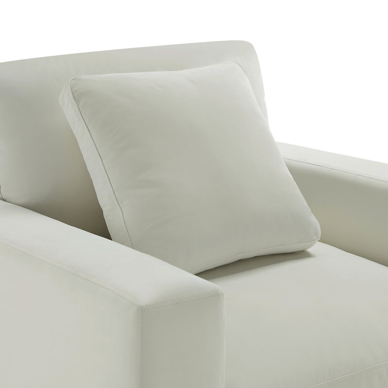 Fauteuil moderne, Ivoire ivoire