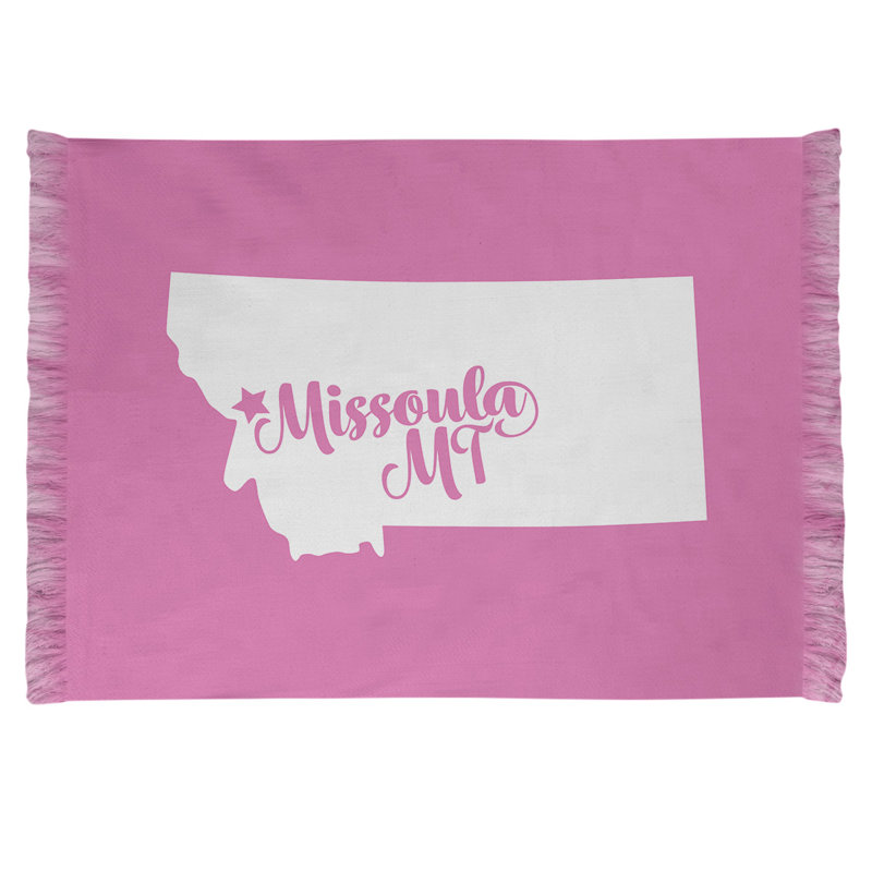 Tapis de zone rose missoula montana