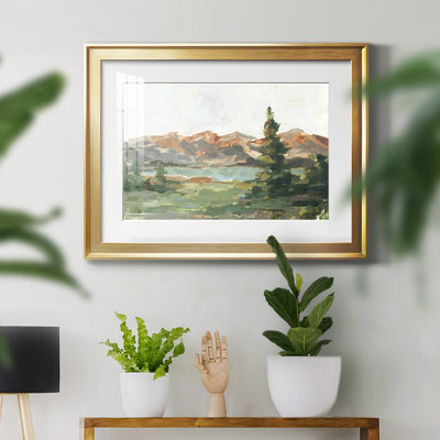 Rusty Mountains II - reproduction de cadre photo
