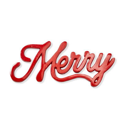 Merry Trivet Red Cast Aluminum Everyday