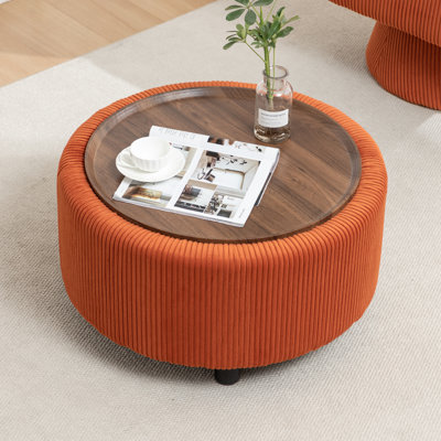 Pietsch Round Coffee Table with Storage